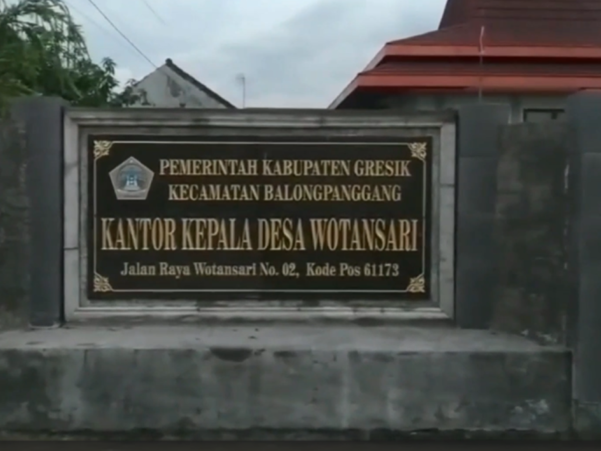 Banjir melanda Desa Wotansari.