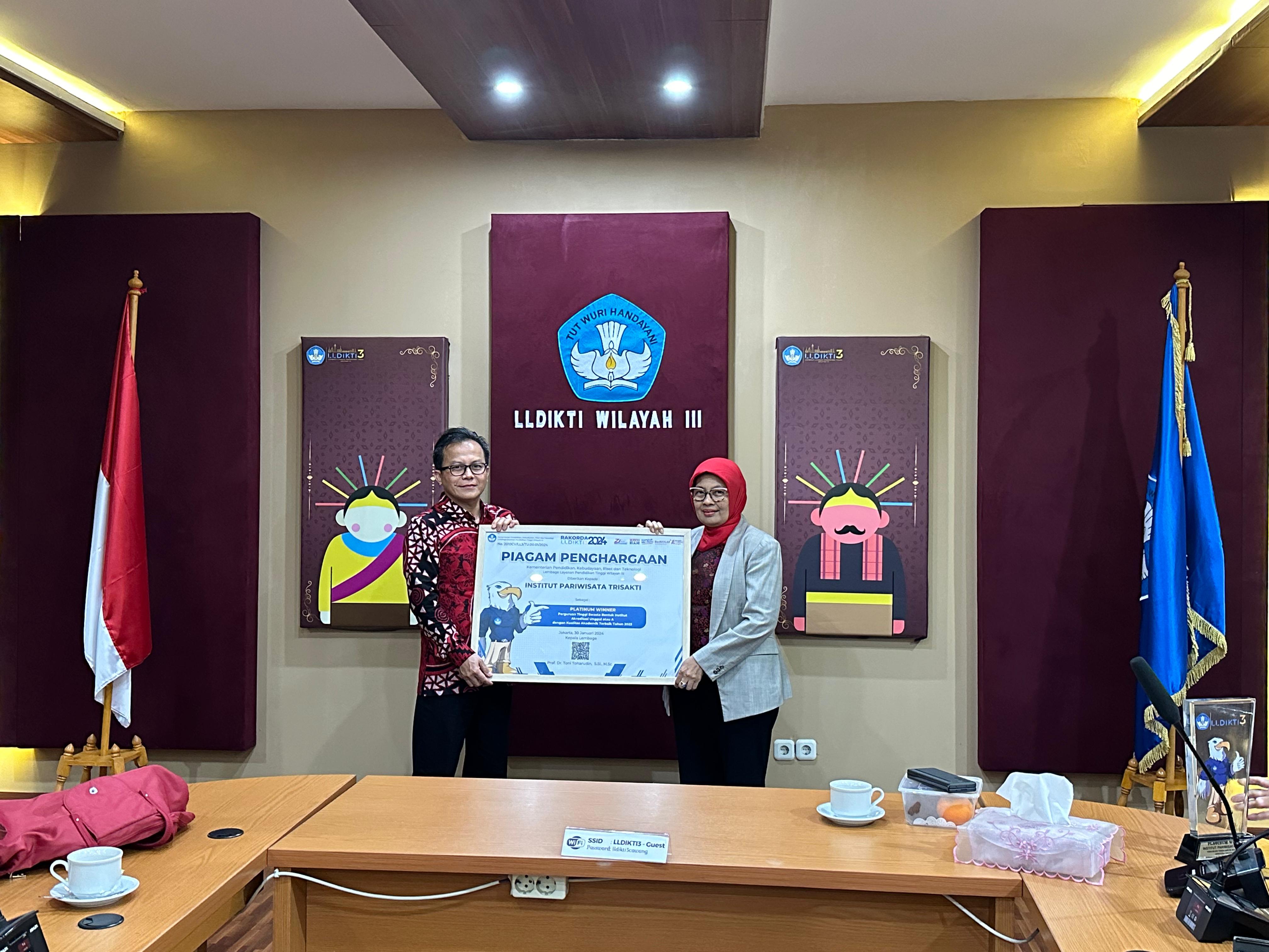 LLDIKTI Wilayah III menggelar Rakorda 2024 di Universitas Pelita Harapan, Kabupaten Tangerang, Banten, Kamis (1/2/2024).