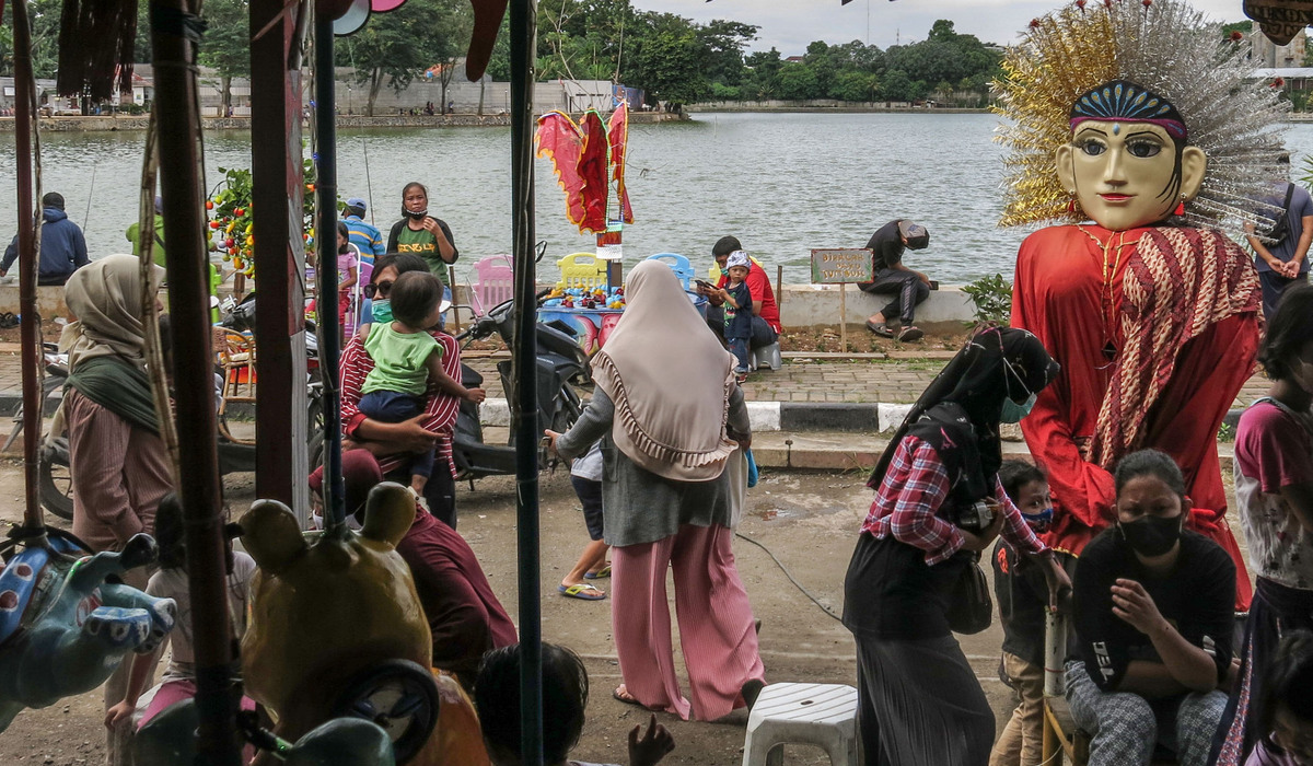 Situ Rawa Kalong di Cimanggis, Kota Depok.