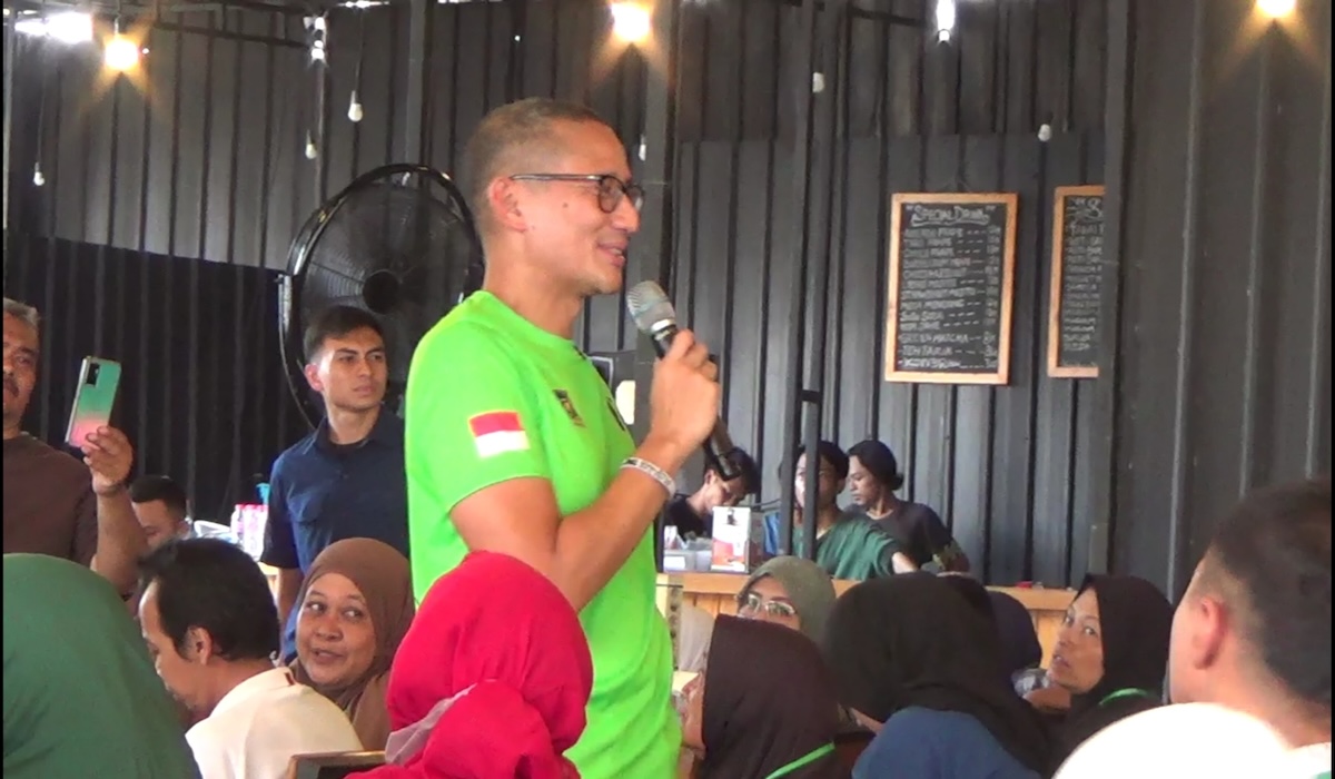 Menteri Pariwisata dan Ekonomi Kreatif Sandiaga Uno