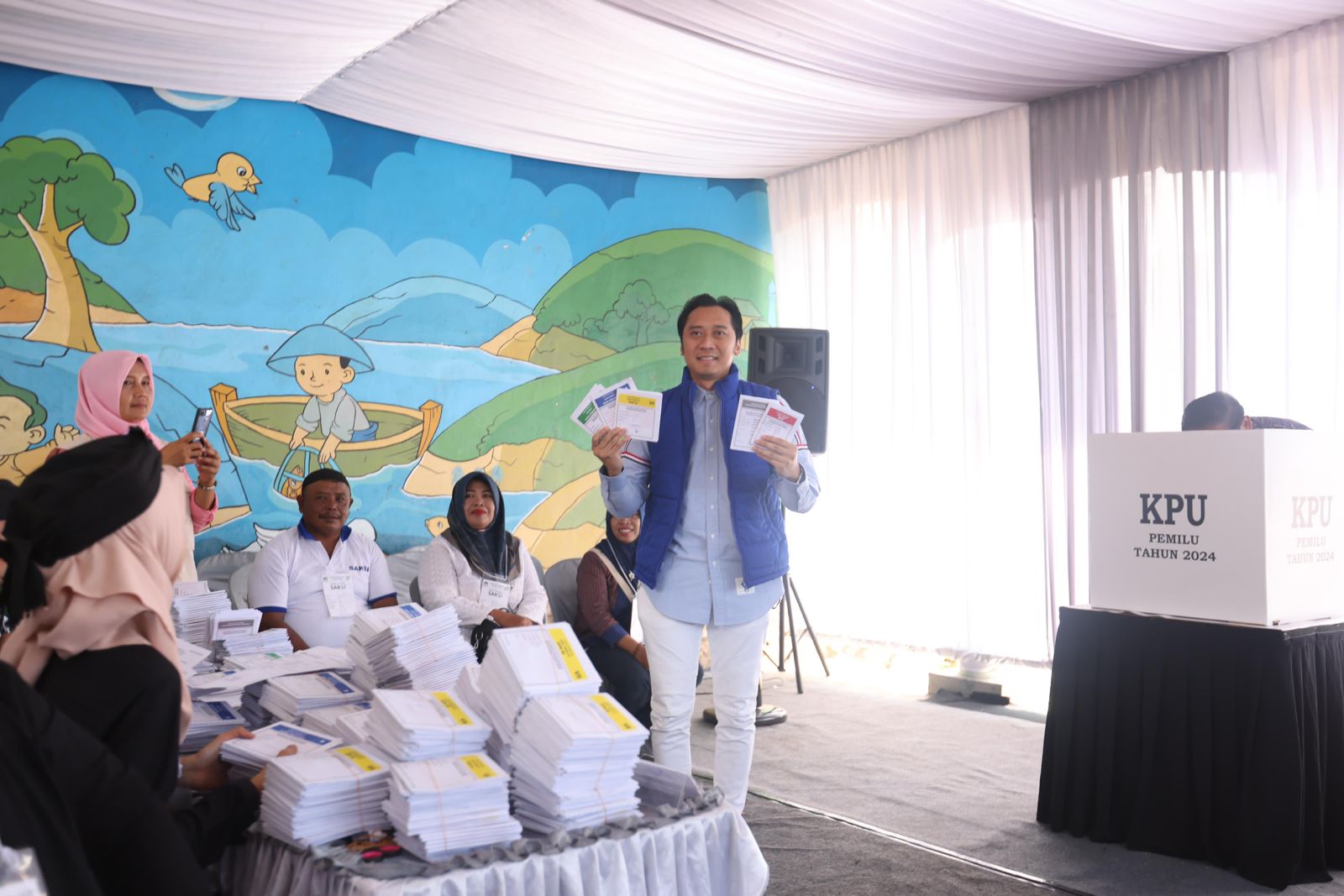 Ibas mendominasi perolehan suara Dapil Jatim VII 