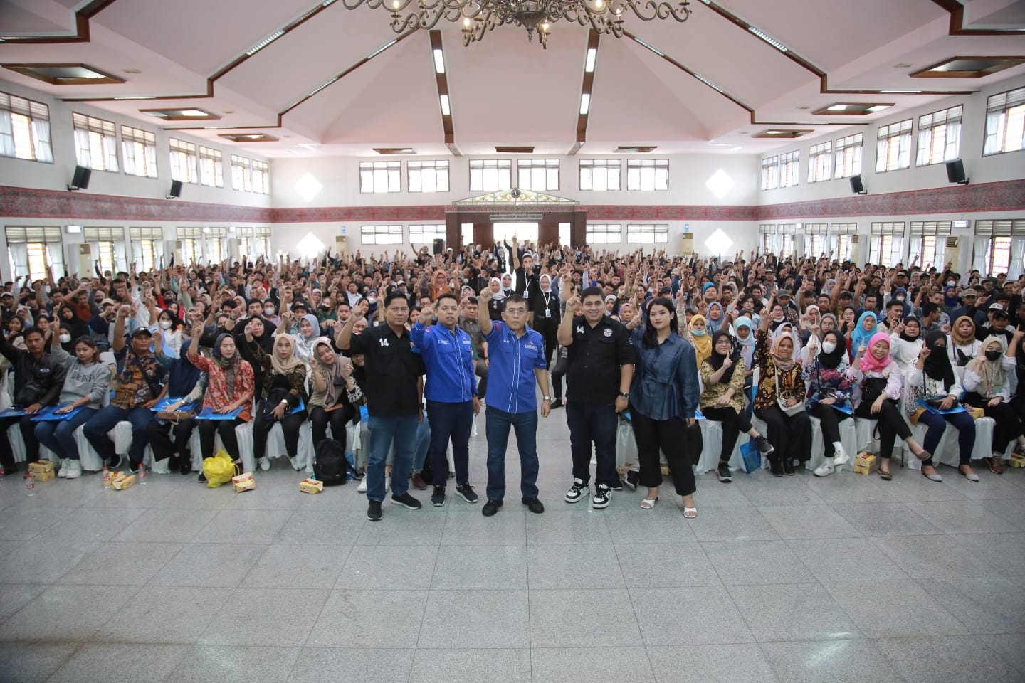 Caleg DPRD DKI Jakarta nomor urut 1 dari Partai Demokrat, Mujiyono menggelar Bimtek dan pelatihan saksi Dapil V Jakarta Timur, Minggu (4/2).