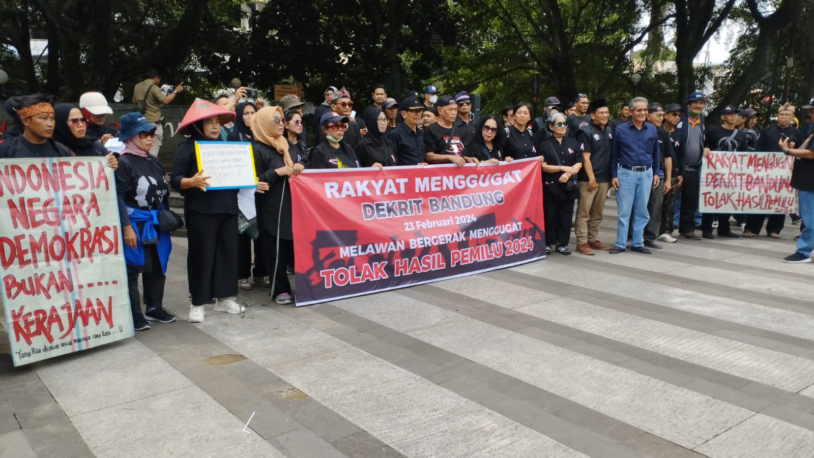 Pemilu 2024 Banyak Kecurangan, Forum Rakyat Menggugat Cetuskan Dekrit Bandung
