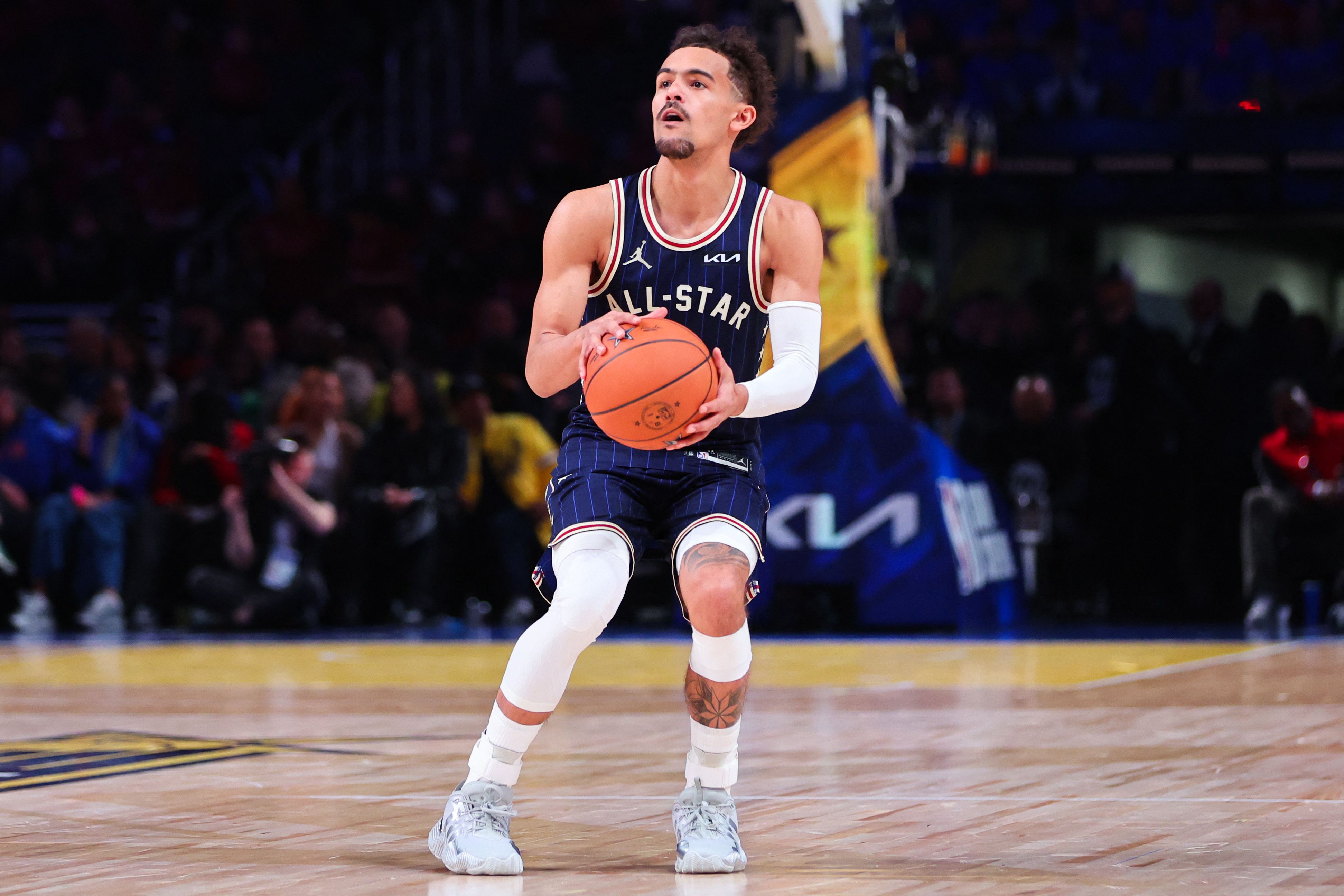 Pemain Atlanta Hawks Trae Young.