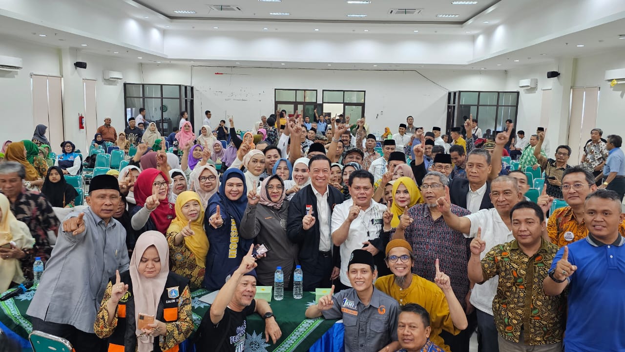 Konsolidasi untuk pemenangan AMIN dengan warga Muhammadiyah DKI.