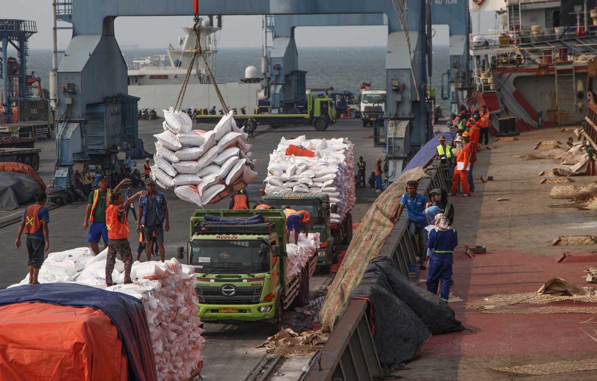 Direktur Eksekutif Indef Esther Sri Astuti mengatakan krisis pangan di Indonesia sudah terdeteksi sejak Indonesia mengimpor beras.