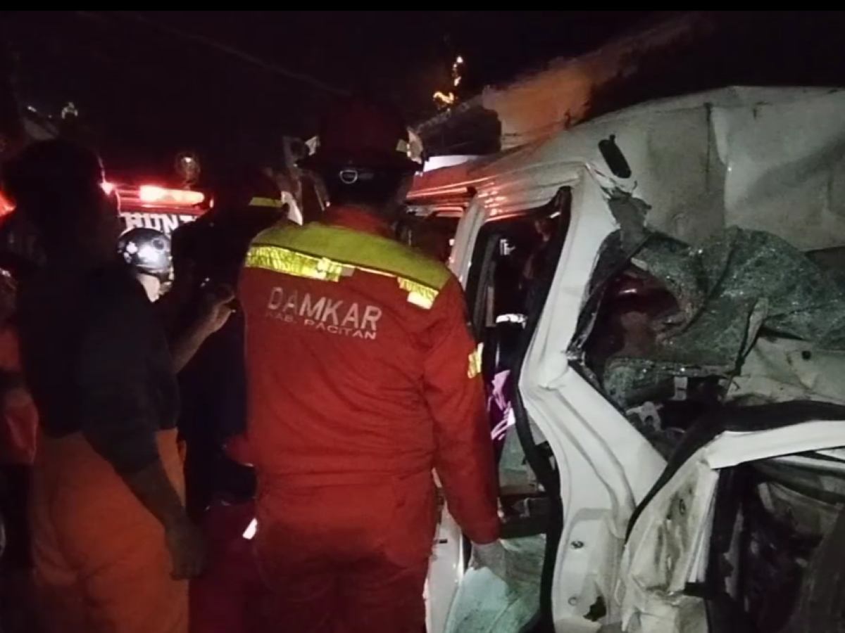 Kecelakaan di Pacitan.