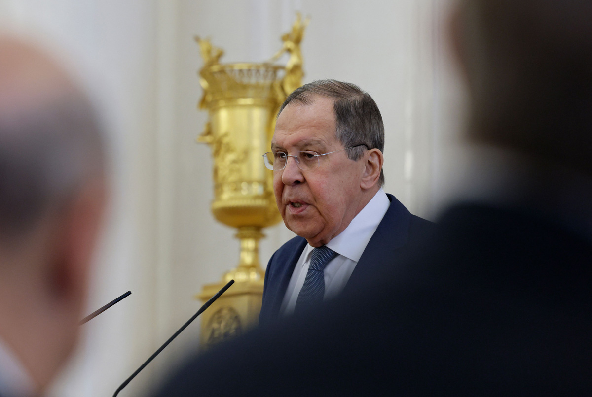 Menlu Rusia, Sergei Lavrov, mengeluarkan kritik terhadap 