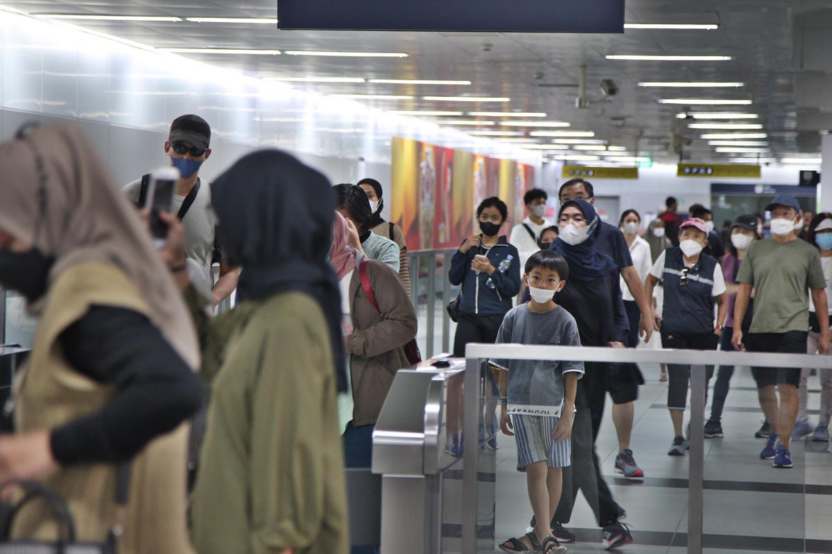 Januari 2024, total sebanyak 3.163.357 orang menggunakan layanan MRT Jakarta dengan rata-rata 102.041 orang per hari. 