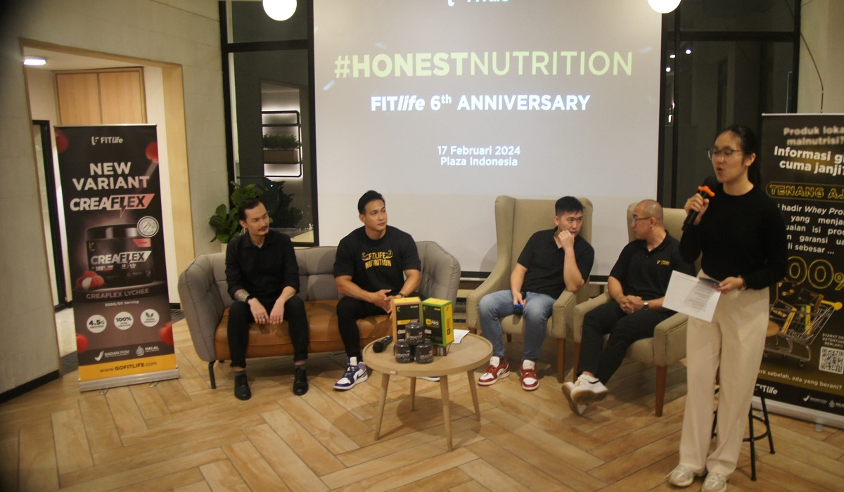 Pengumuman rencana program FITLife Indonesia di 2024