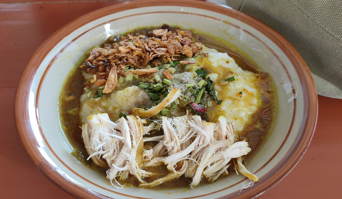Bubur Cianjur, salah satu makanan khas Cianjur, Jawa Barat