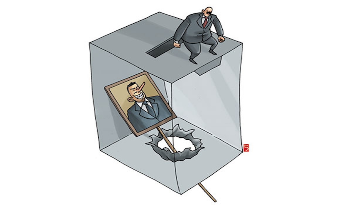 Ilustrasi kecurangan pemilu
