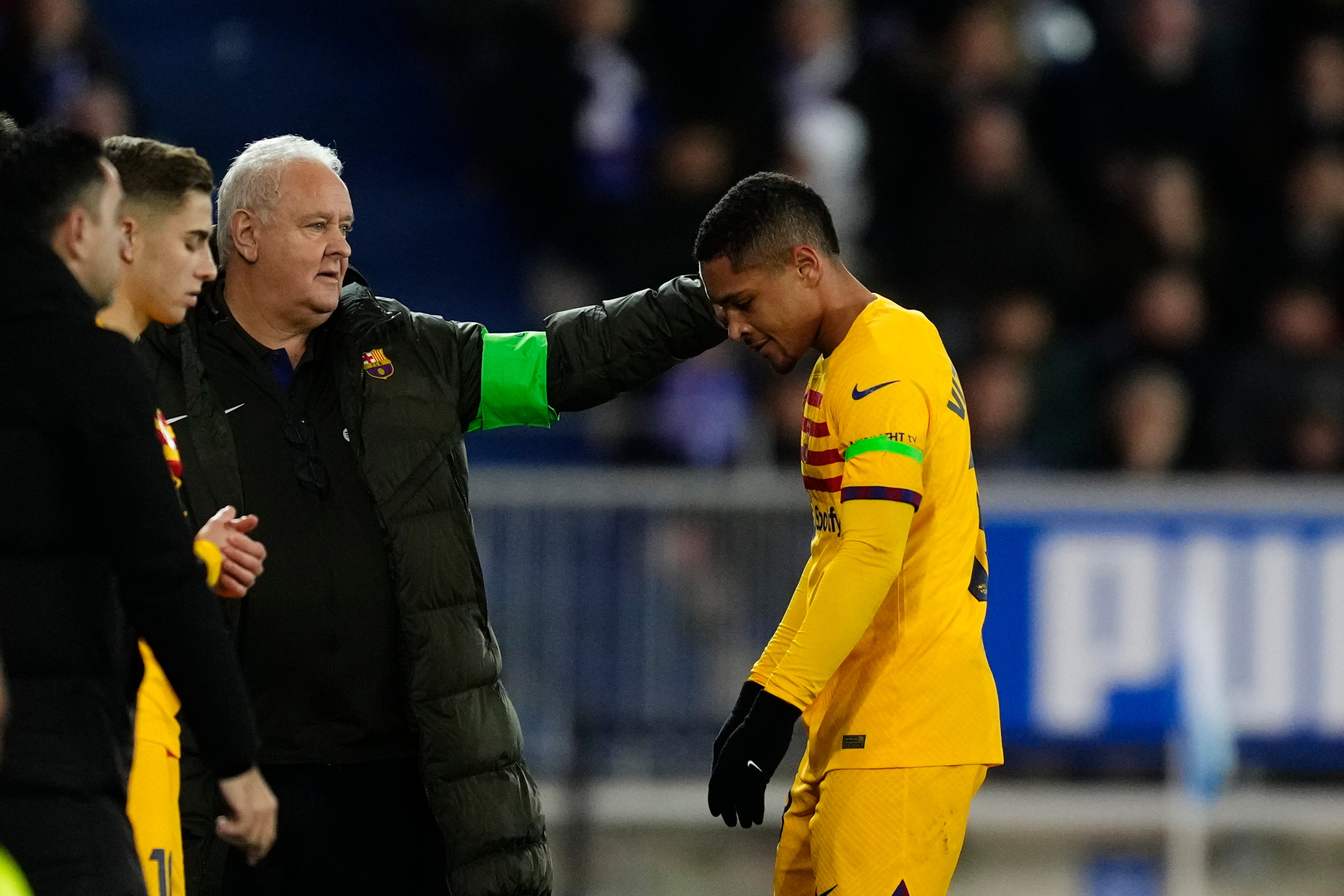 Penyerang FC Barcelona, Vitor Roque berhasil mencetak gol pada menit ke-63 namun pemain berkebangsaan Brasil itu terkena kartu merah pada me