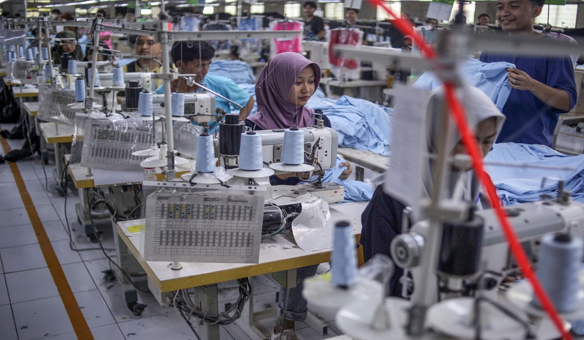 Pekerja industri manufaktur