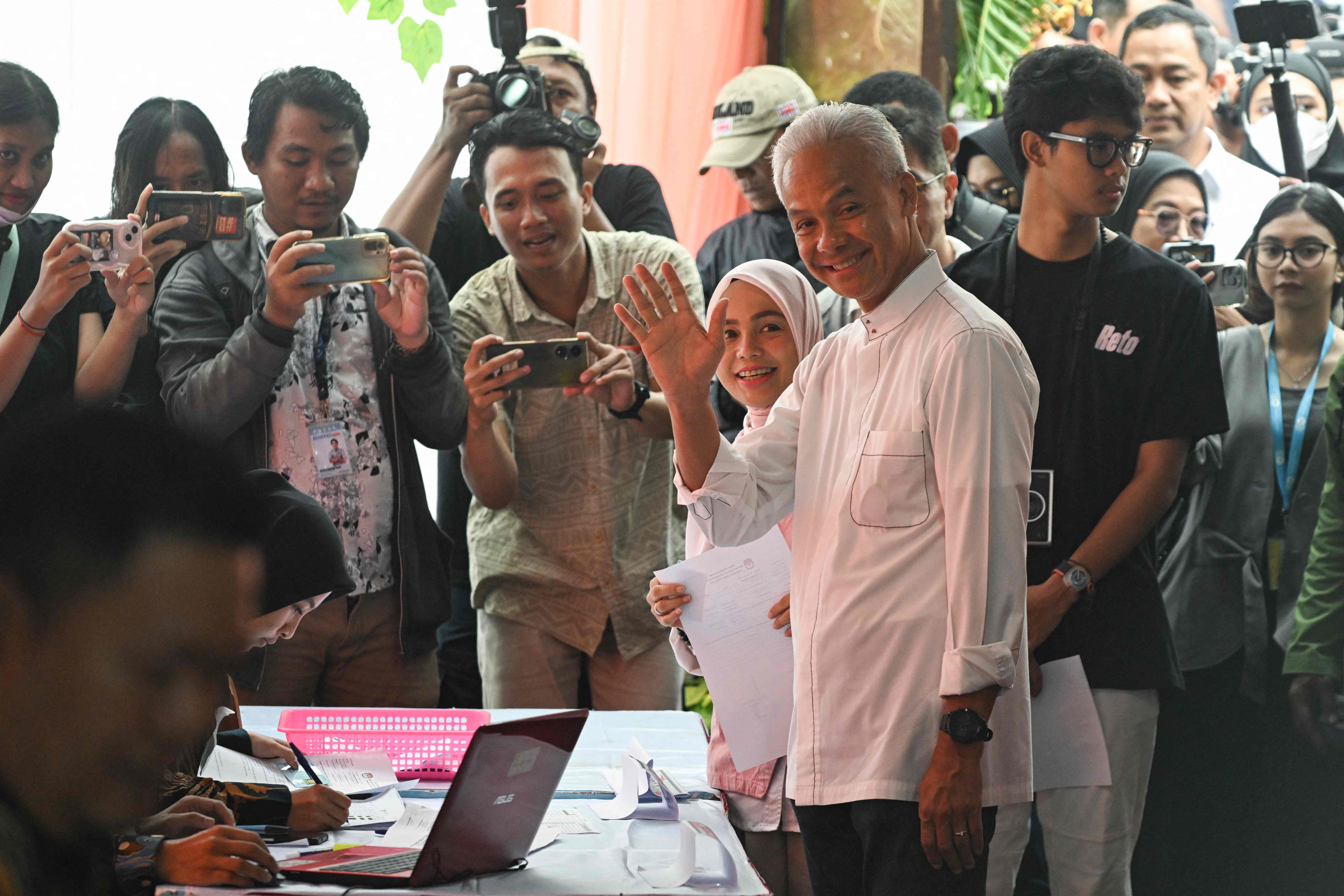 Capres nomor urut 1 Ganjar Pranowo