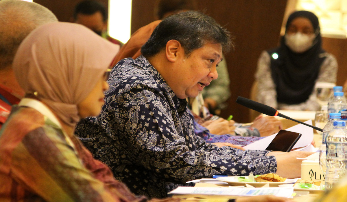 Menko Perekonomian Airlangga Hartanto