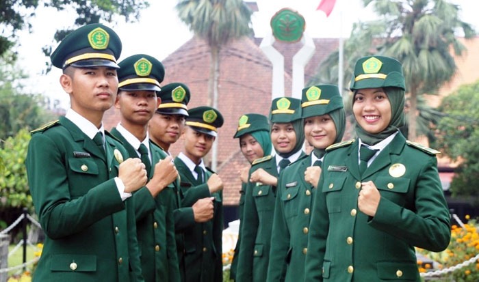 Mahasiswa Politeknik Pembangunan Pertanian (Polbangtan) dan Politeknik Enjiniring Pertanian Indonesia (PEPI).