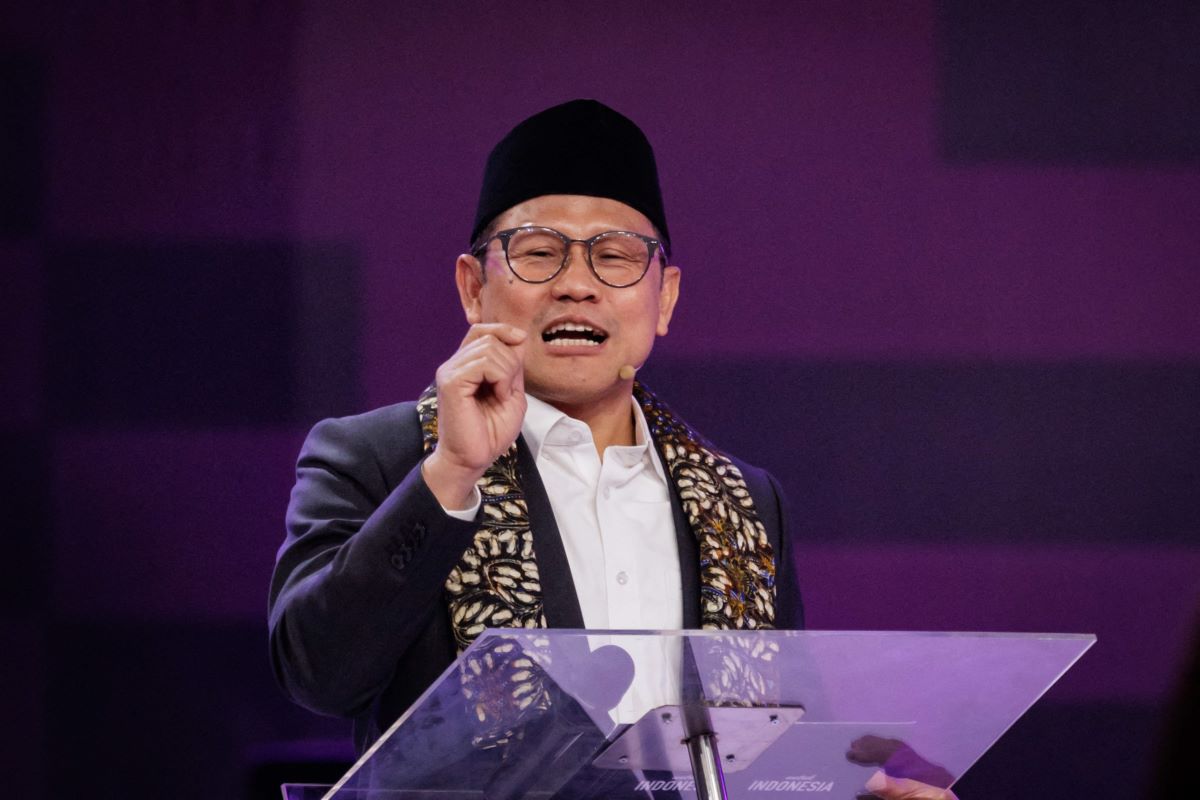Cawapres nomor urut 1 Muhaimin Iskandar
