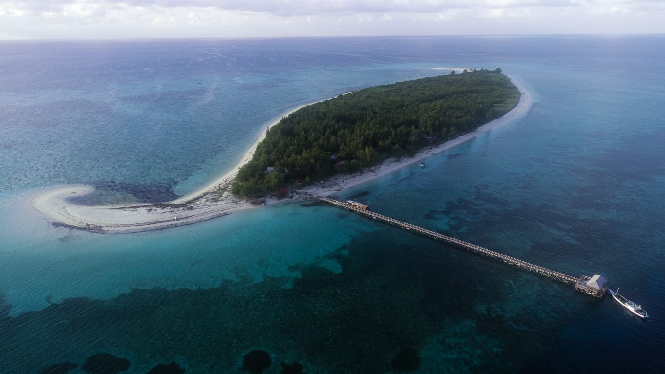 Atol Taka Bonerate di Sulawesi Selatan jadi atol terbesar ketiga di dunia.
