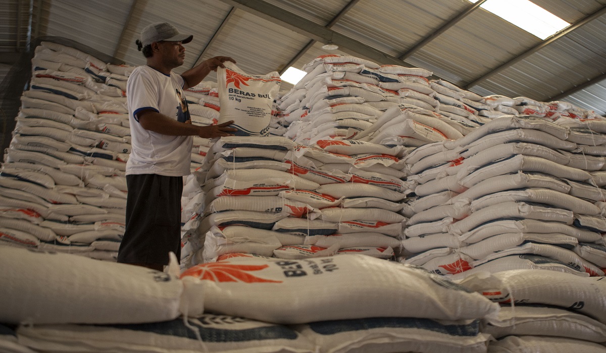 Gudang bulog Sulteng di Palu