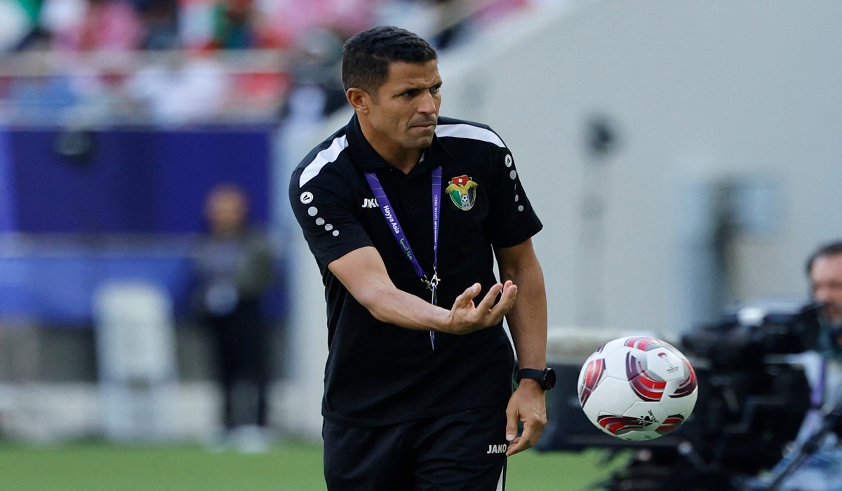 Pelatih timnas Yordania Hussein Ammouta