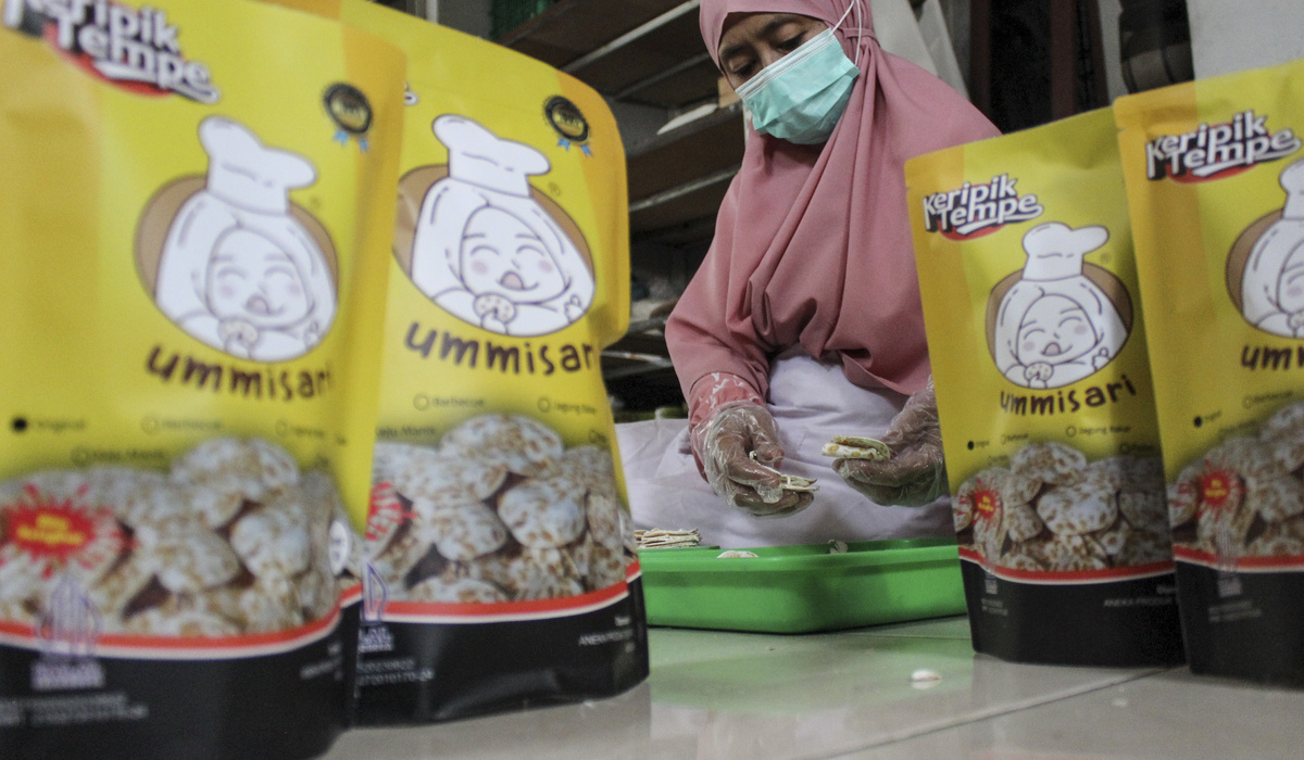 Ilustrasi produk UMKM Indonesia.