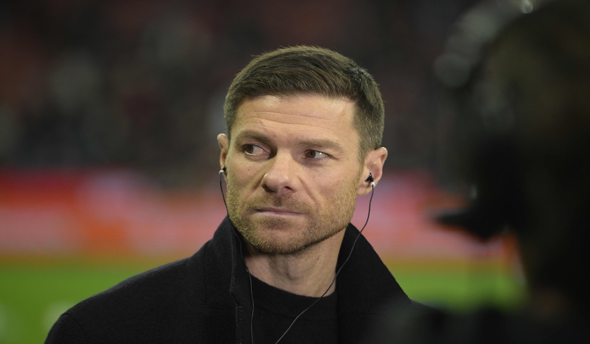 Pelatih Bayer Leverkusen Xabi Alonso