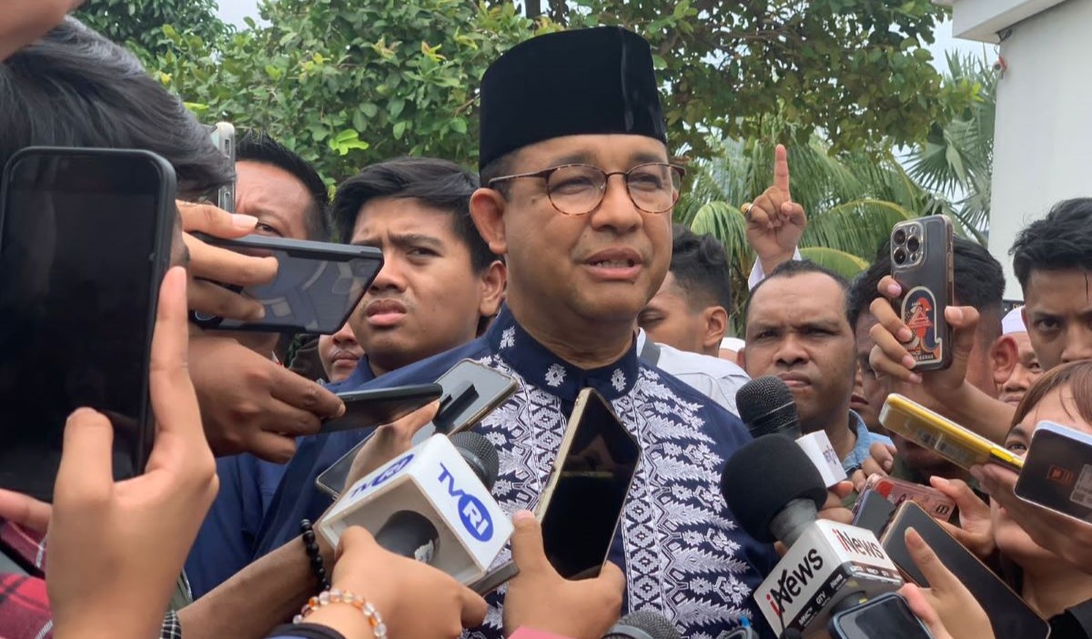Calon presiden (capres) nomor urut 1 Anies Baswedan