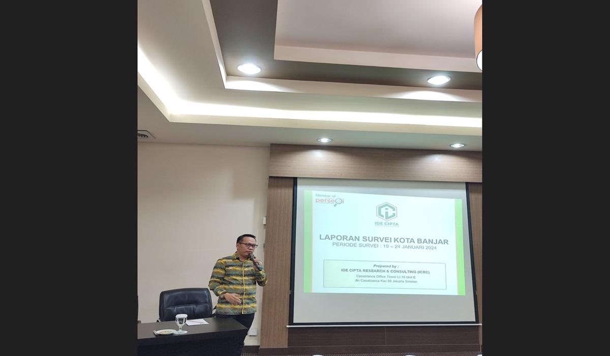Rilis survei ICRC di Kota Banjar