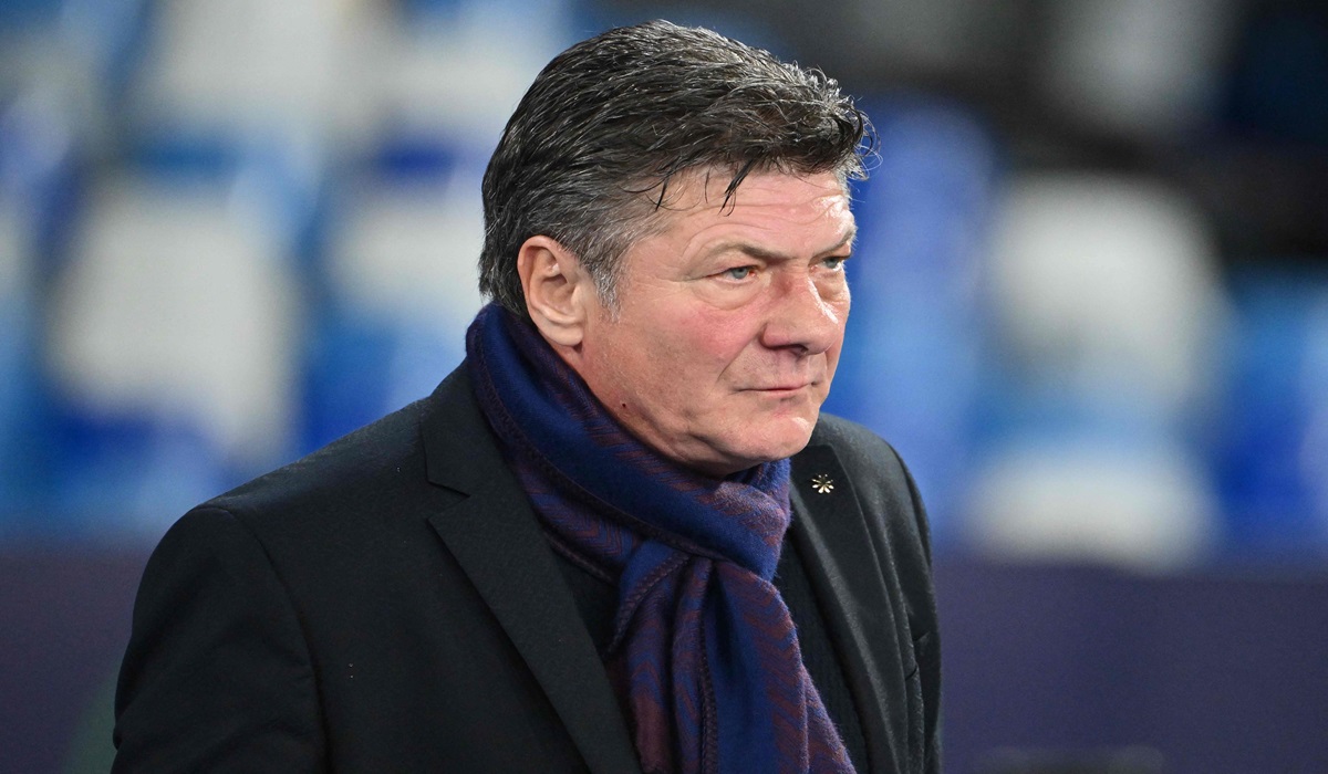 Pelatih Napoli Walter Mazzarri