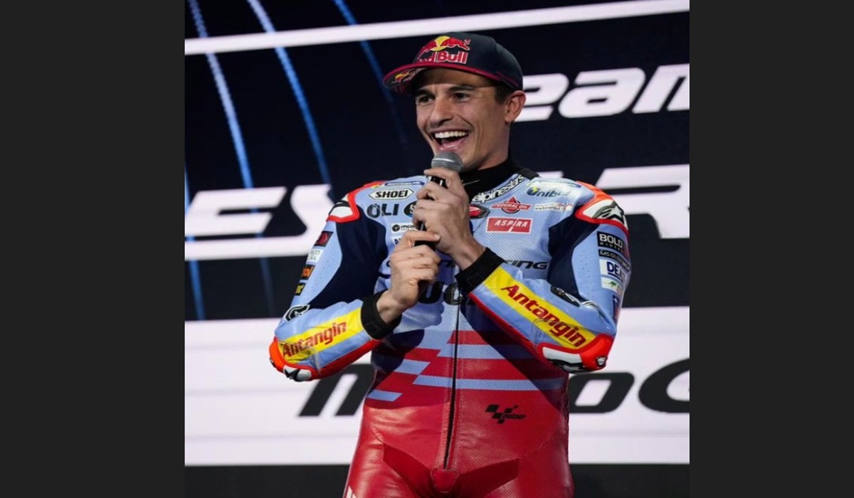 Pembalap Gresini Racing Marc Marquez