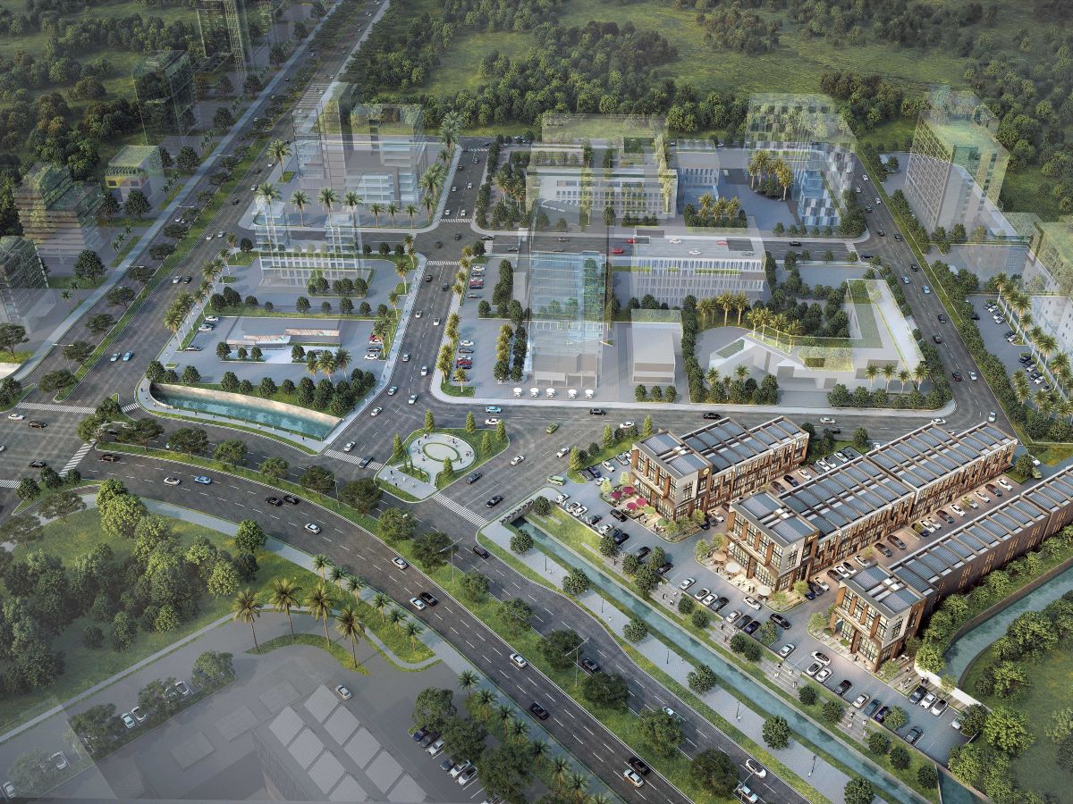 Ilustrasi West Village Business Park di BSD City.