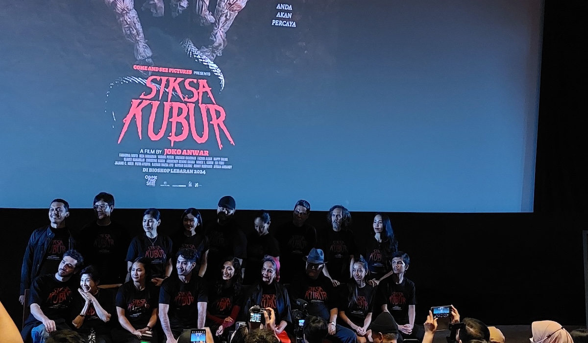 Peluncuran poster film SIksa Kubur
