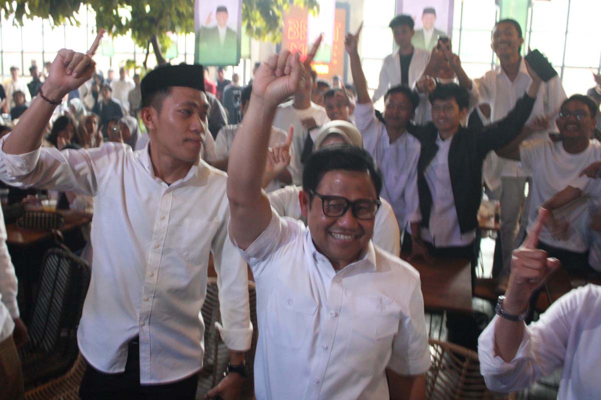 Cak Imin mengibaratkan pertumbuhan ekonomi nasional seperti 'Raksasa berkaki lumpur'. 