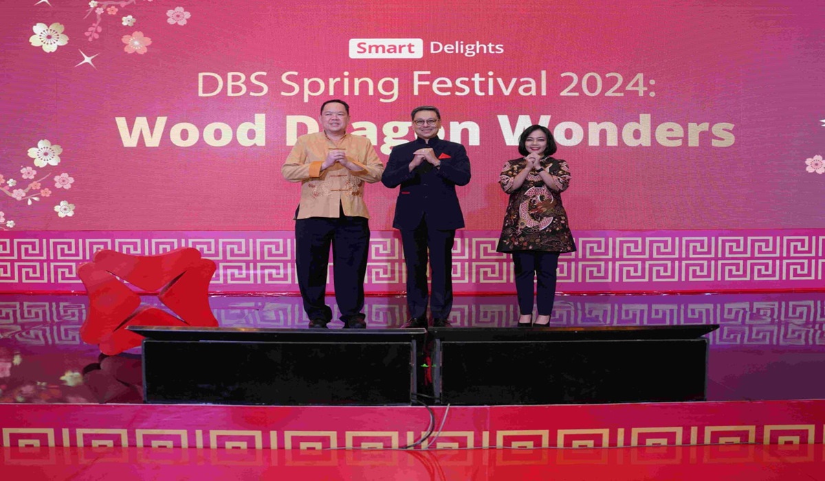DBS Spring Festival 2024. Jakarta, Rabu (21/2). 