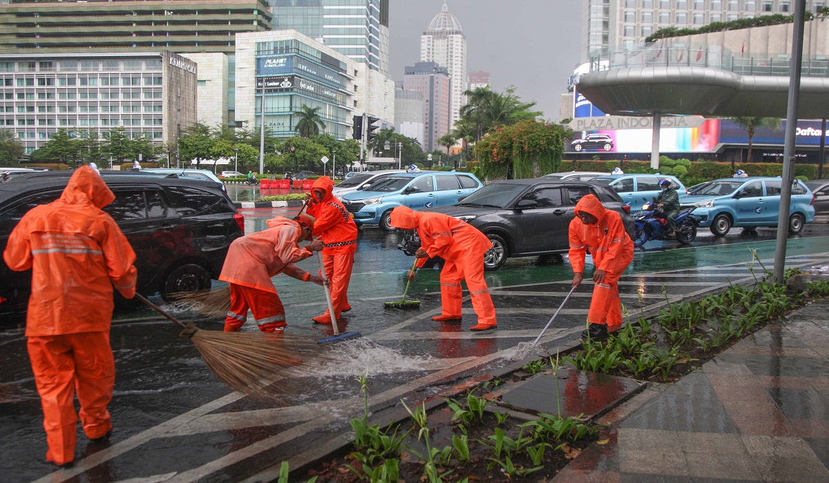 Ilustrasi petugas PPSU