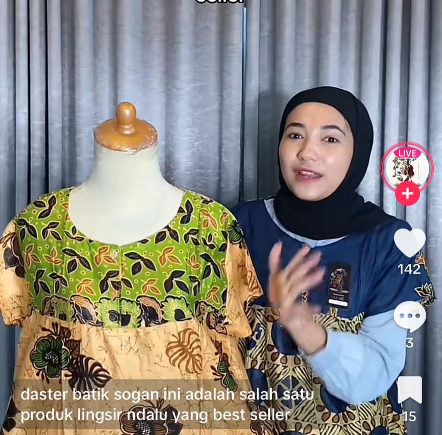 Batik Paduka melihat TikTok sebagai platform berjualan yang dapat membantu untuk mewujudkan membuka pasar lebih luas.