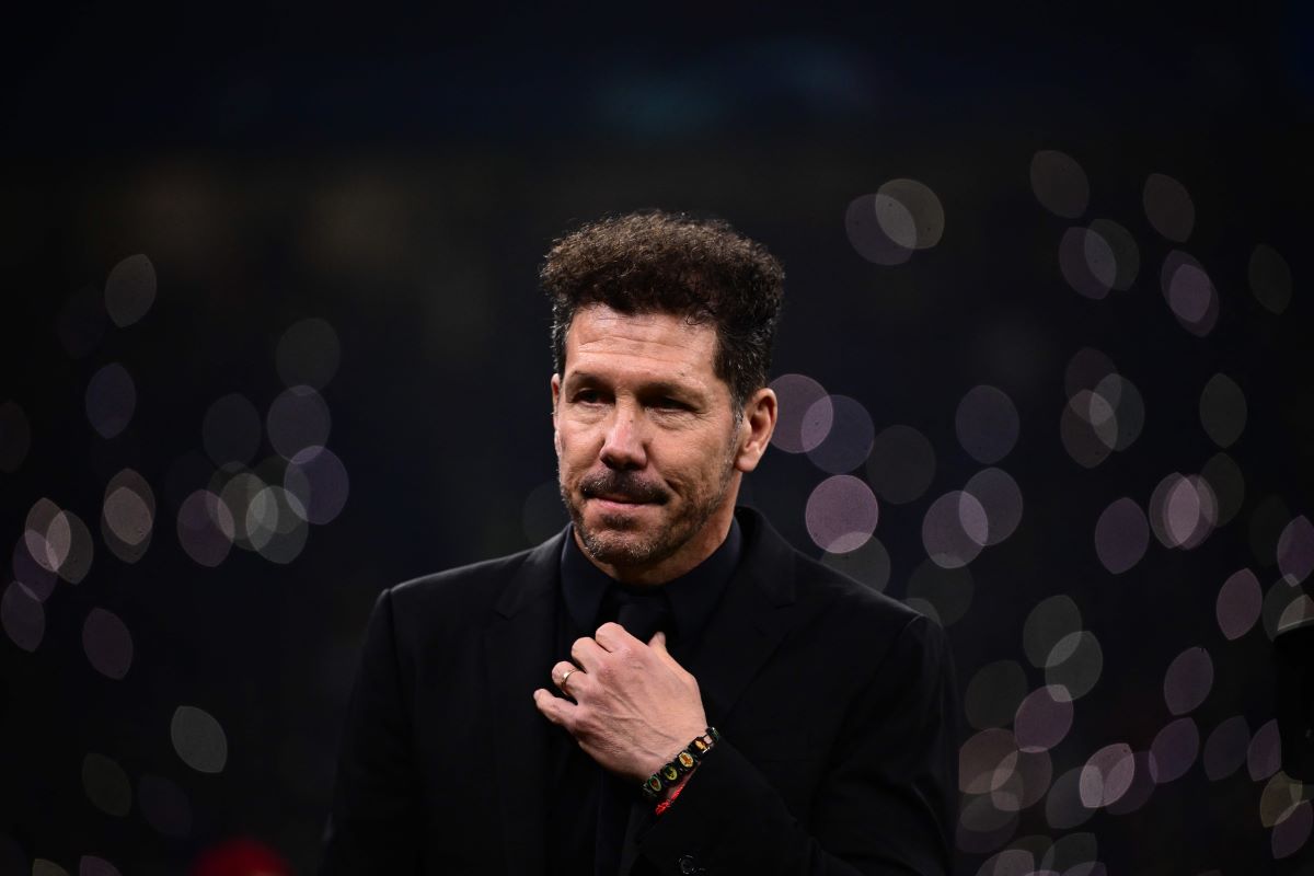 Pelatih Atletico Madrid Diego Simeone
