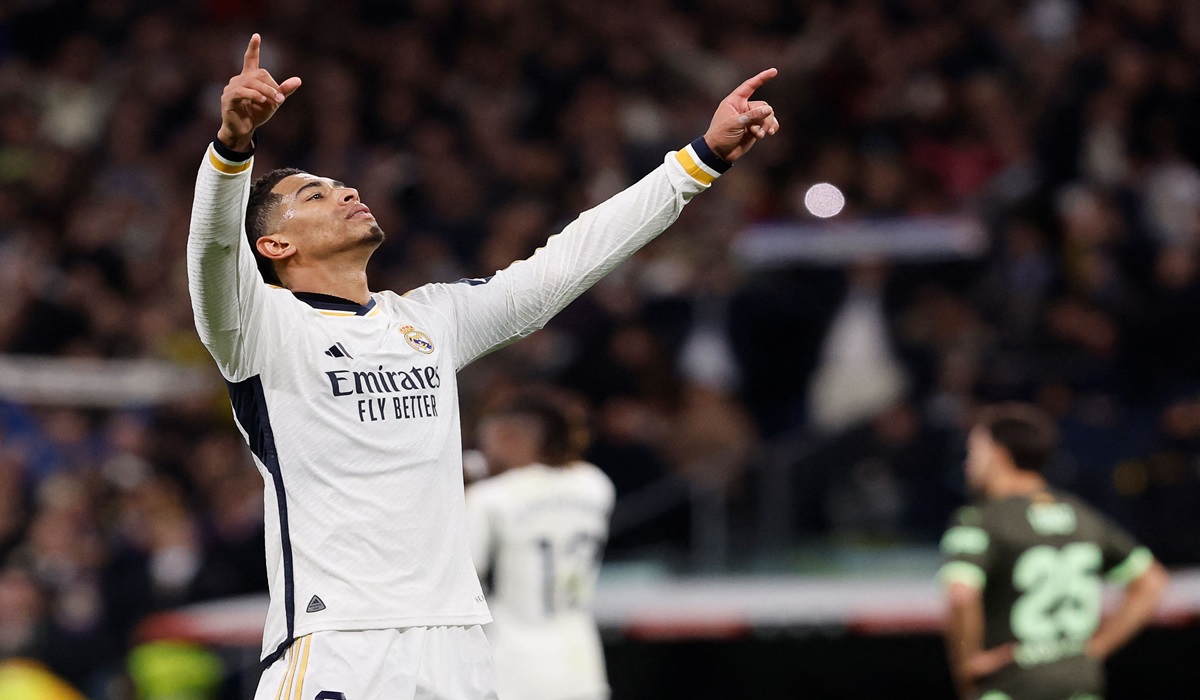 Gelandang Real Madrid Jude Bellingham