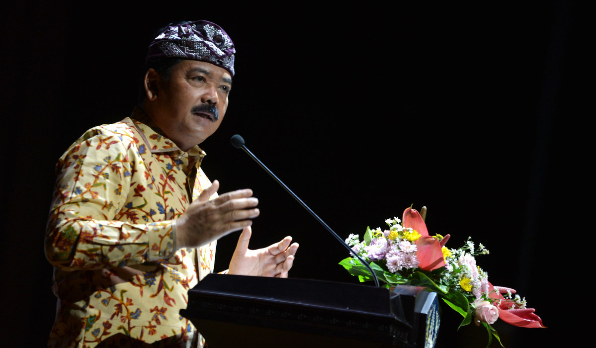 MENTERI Koordinator Bidang Politik, Hukum, dan Keamanan (Menkopolhukam) Hadi Tjahjanto.