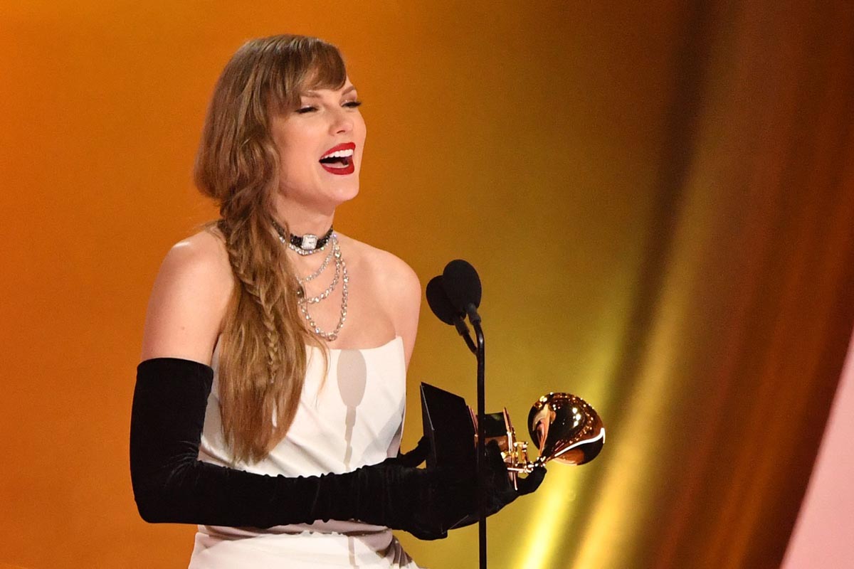 Taylor Swift Umumkan Album Baru dari Panggung Grammy