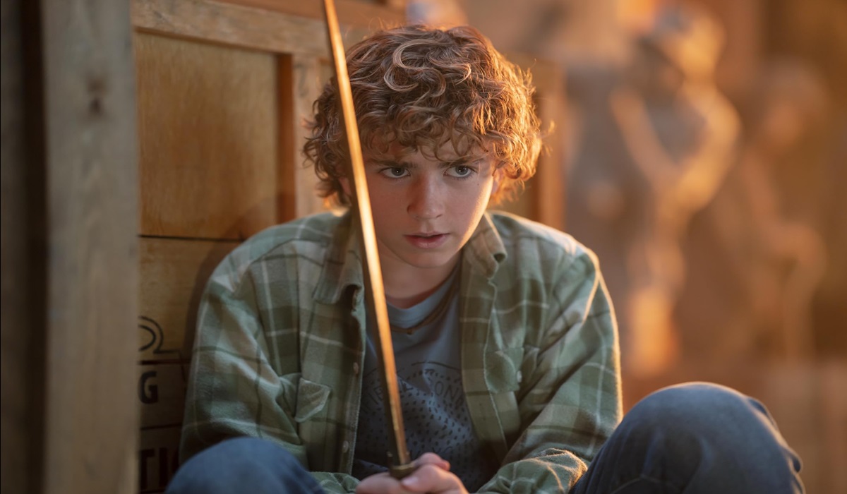 Cuplikan adegan dari serial Percy Jackson and the Olympians