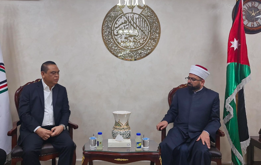 Kunjungi Yordania, Komjen Pol. Syafruddin Kambo Bahas Kerjasama dengan Grand Mufti