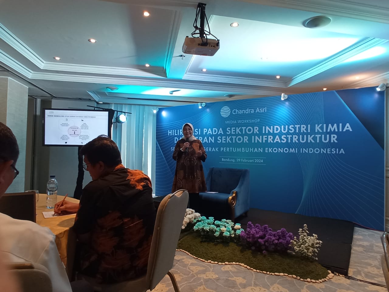  workshop Hilirisasi pada Sektor Industri Kimia dan Peran Sektor Infrastruktur di Bandung, Kamis (29/2)