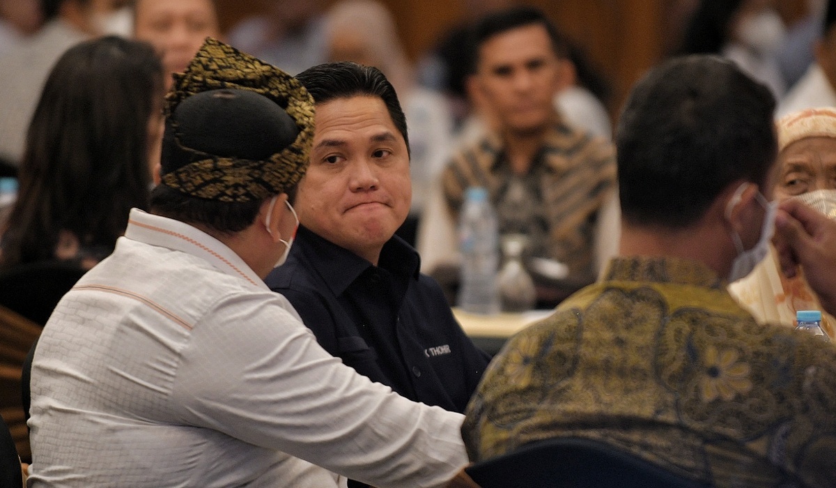 Ketua Umum PSSI sekaligus Menteri BUMN Erick Thohir.