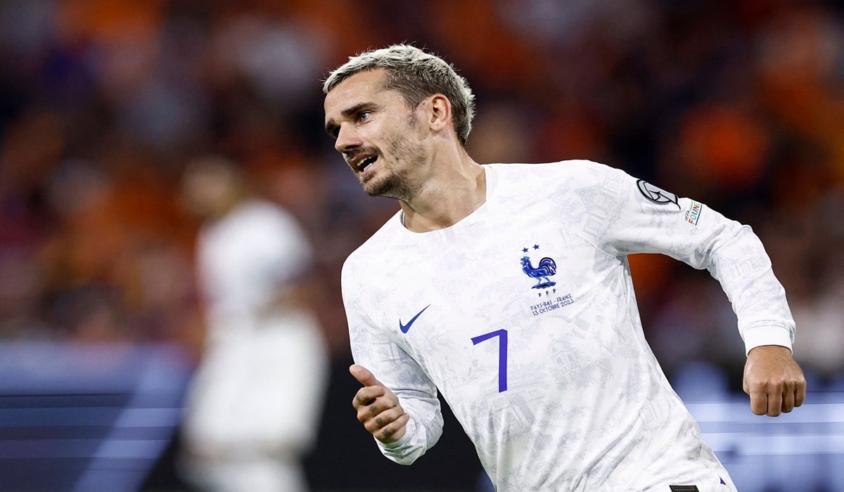 Penyerang timnas Prancis Antoine Griezmann