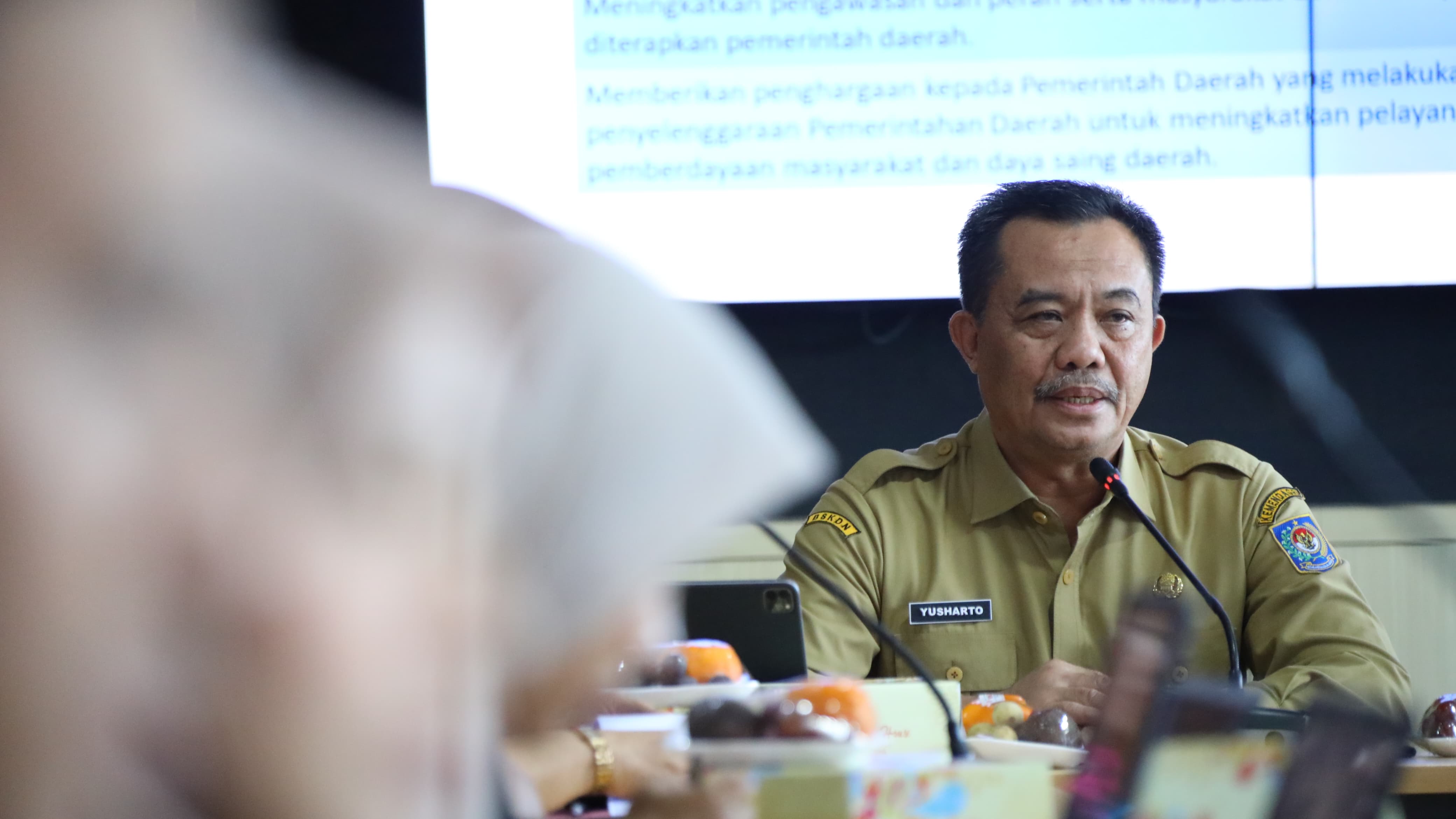 Kepala BSKDN Yusharto Huntoyungo