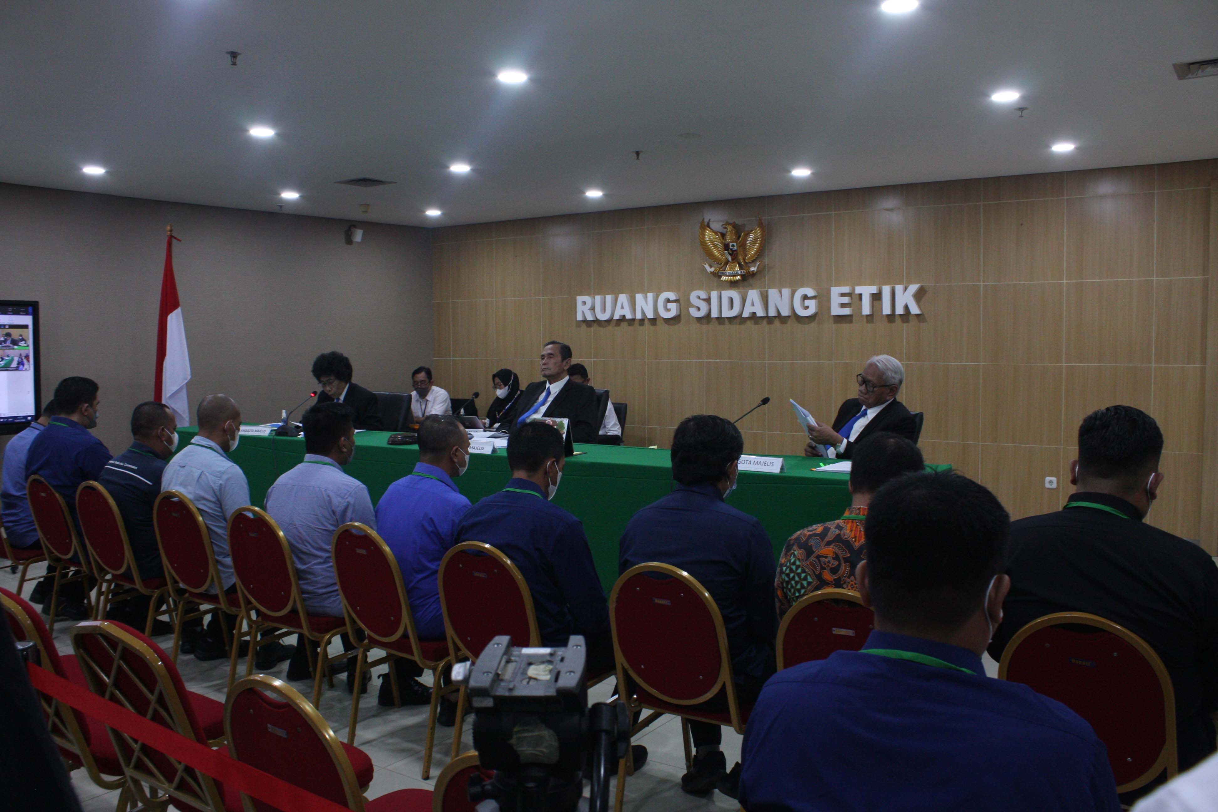 Sidang Dewan Pengawas KPK terkait pungli di Rutan KPK
