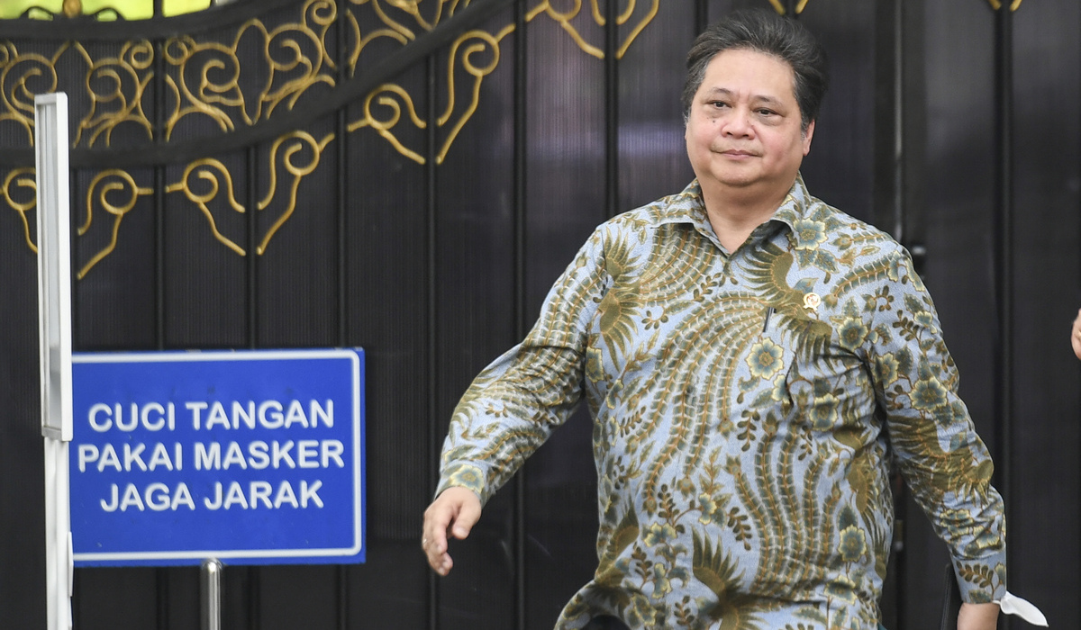 KETUA Umum Partai Golkar Airlangga Hartarto.