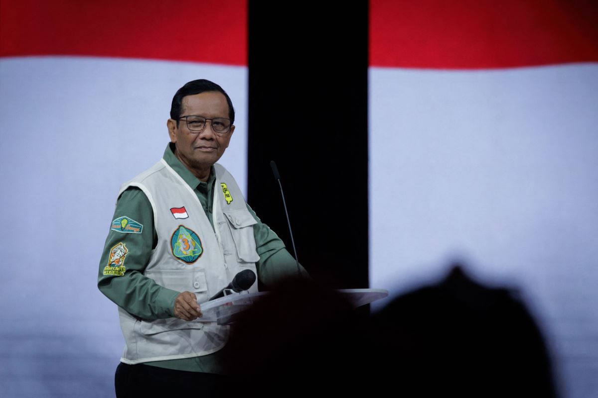 Menkopolhukam dan cawapres Mahfud MD